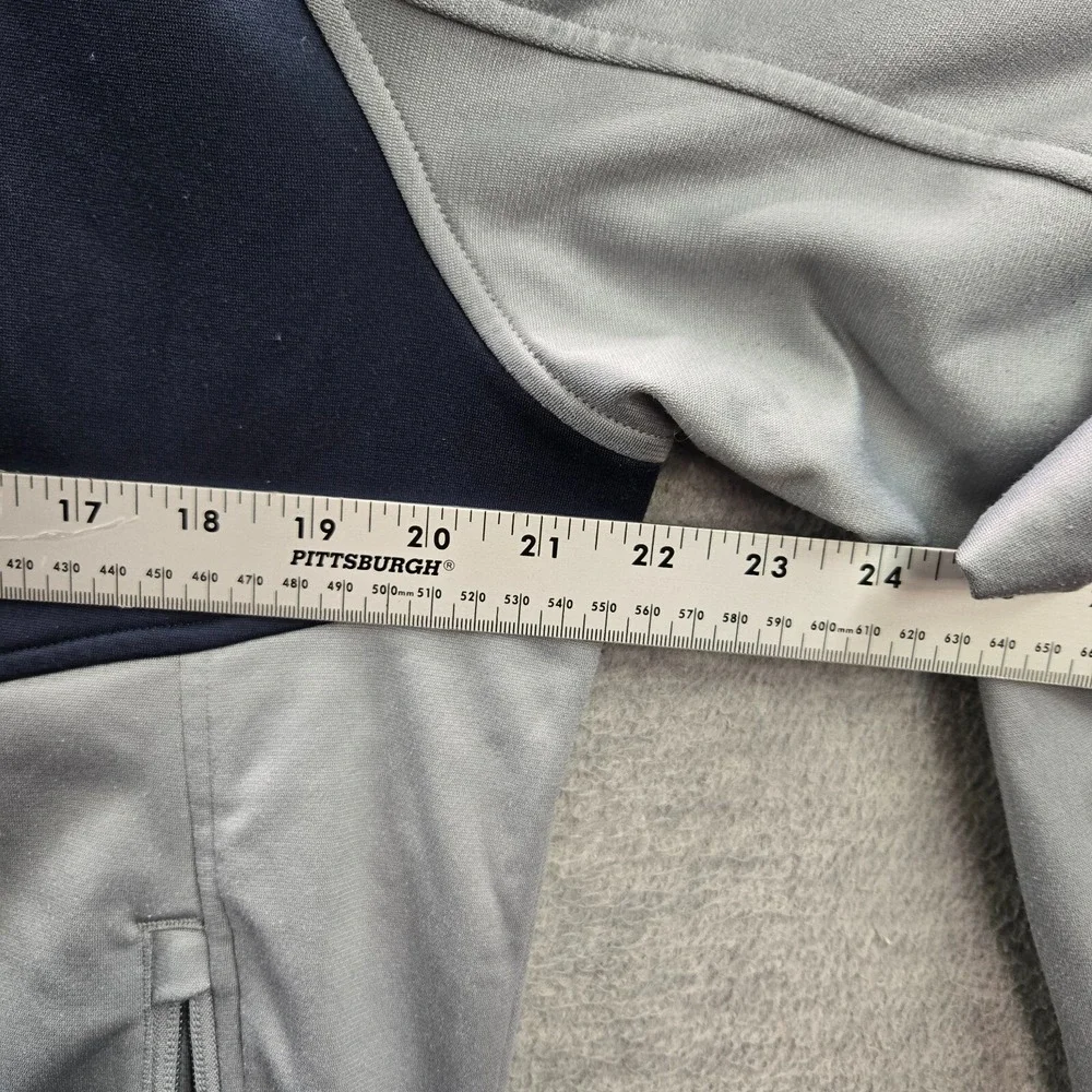 The North Face‎ Men Jacket Medium Blue Colorblock Pockets Full Zip Mock Neck